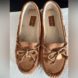 Coach Antonia moccasin Suede loafers